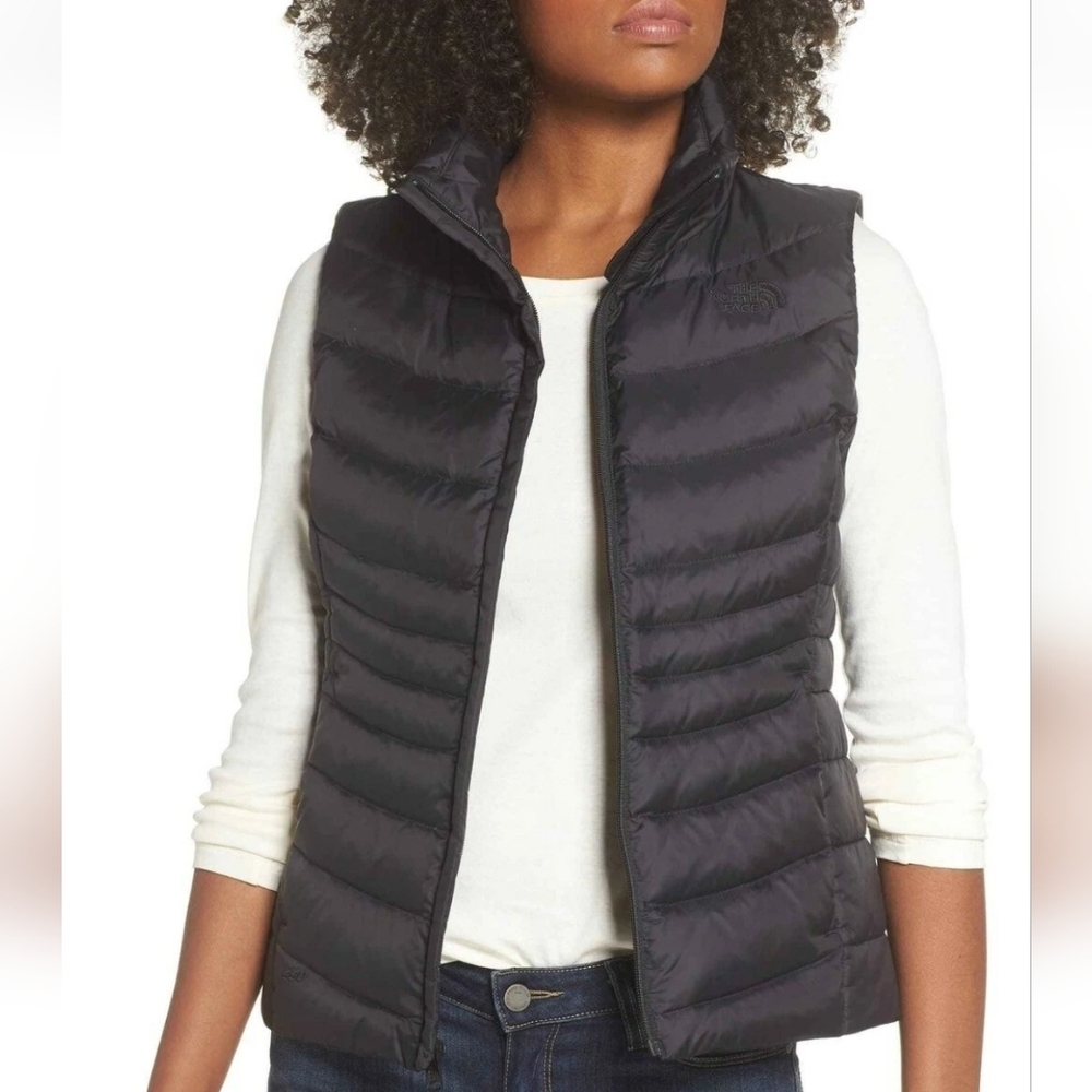 The North Face Black 550 Aconcagua II Winter Vest Size Small